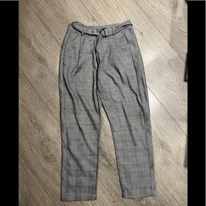 Houndstooth Work High Waisted Pants